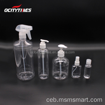 Walay sulod nga PET Plastic Bottles Disposable PET Bottle